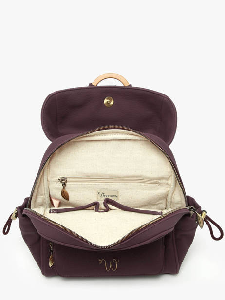 Rugzak Camomille Woomen Violet camomille WCAO02 ander zicht 3